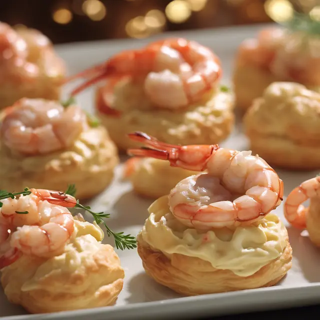 Foto de Cream Puff with Shrimp