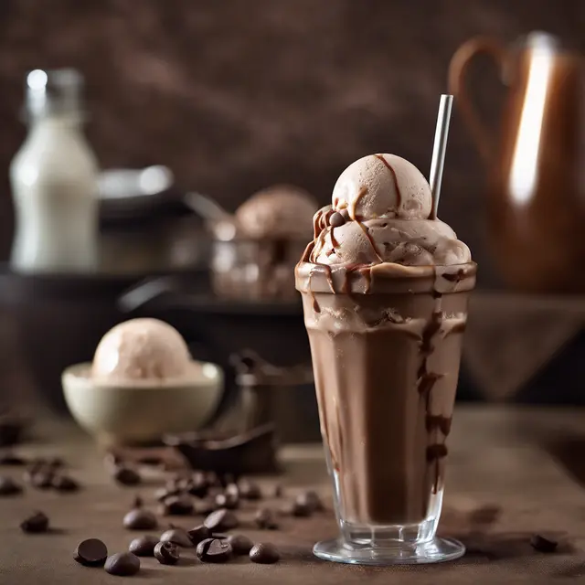 Foto de Coffee and Chocolate Ice Cream Soda