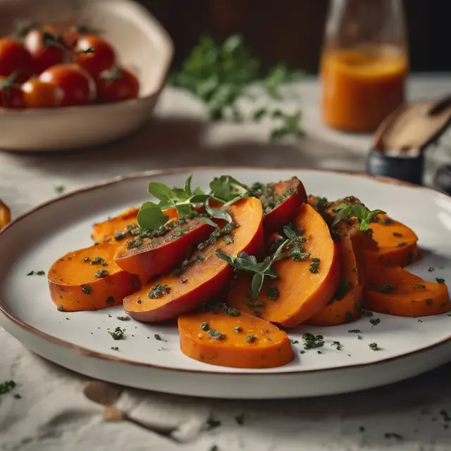 Foto de Sweet Potato with Tomatoes and Oregano