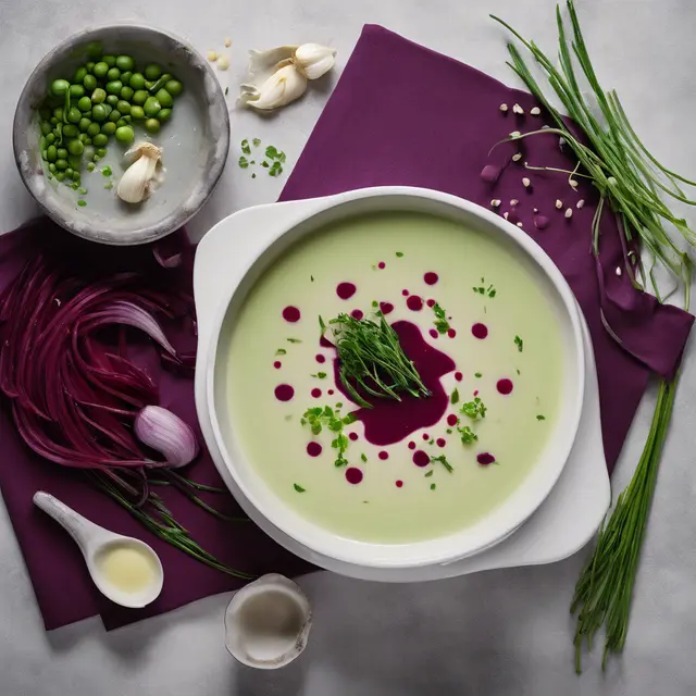 Foto de Cream of Chive Soup