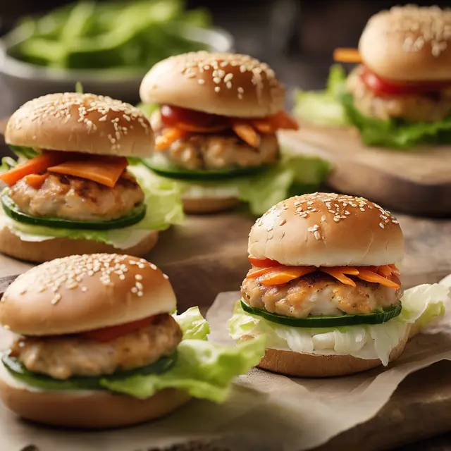 Foto de Mini Chicken Burgers