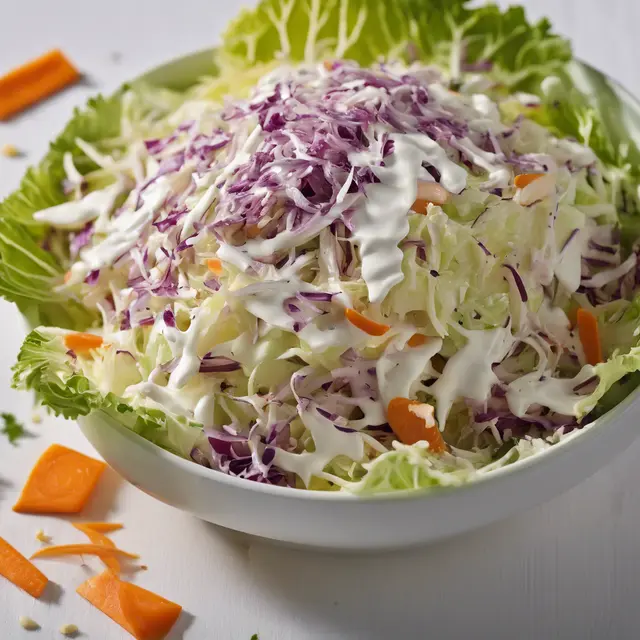 Foto de Cabbage Salad with Mayonnaise and Yogurt