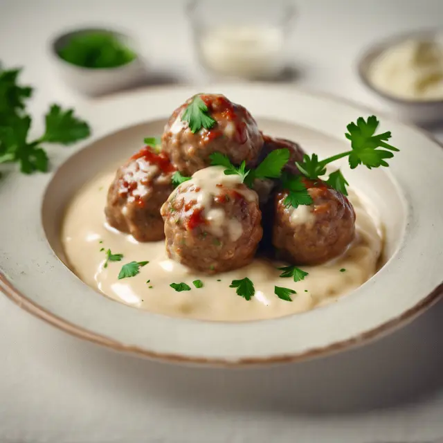 Foto de Meatball with Creamy Sauce