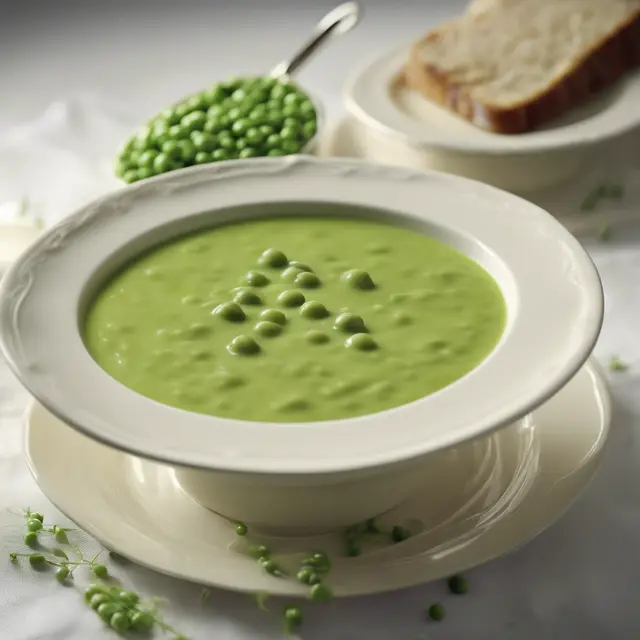 Foto de Cream of Pea Soup