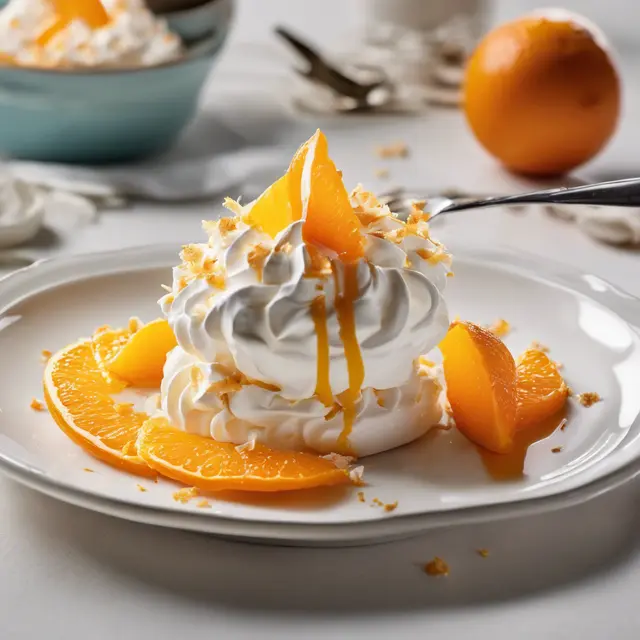 Foto de Orange with Whipped Cream