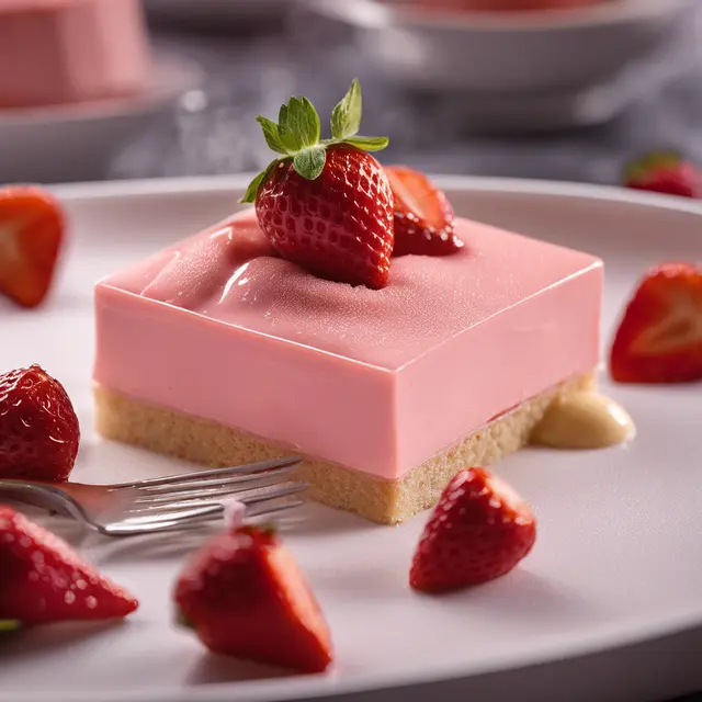 Foto de Strawberry Mousse Square