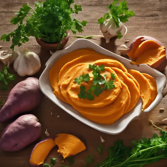 Foto de Sweet Potato and Garlic Purée