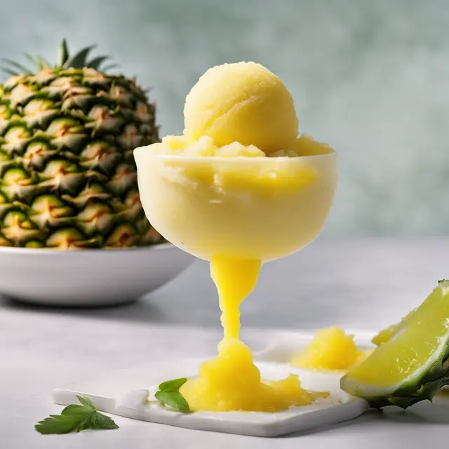 Foto de Pineapple Sorbet