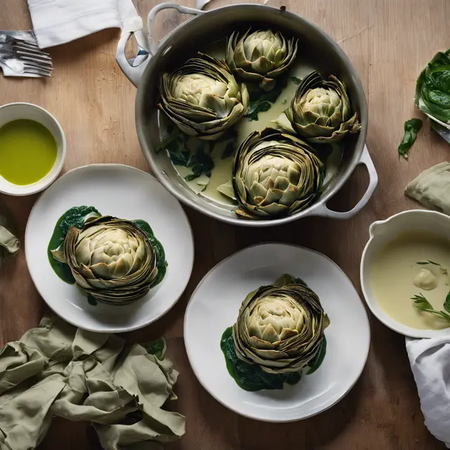 Foto de Artichoke Filling with Spinach