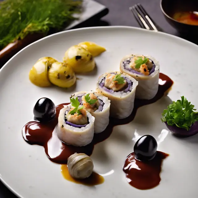 Foto de Swordfish Roll with Eggplant