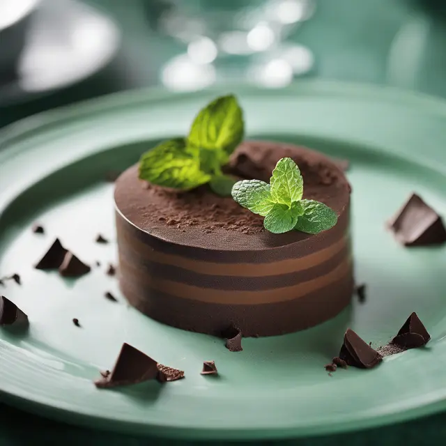 Foto de Chilled Chocolate and Mint Mousse