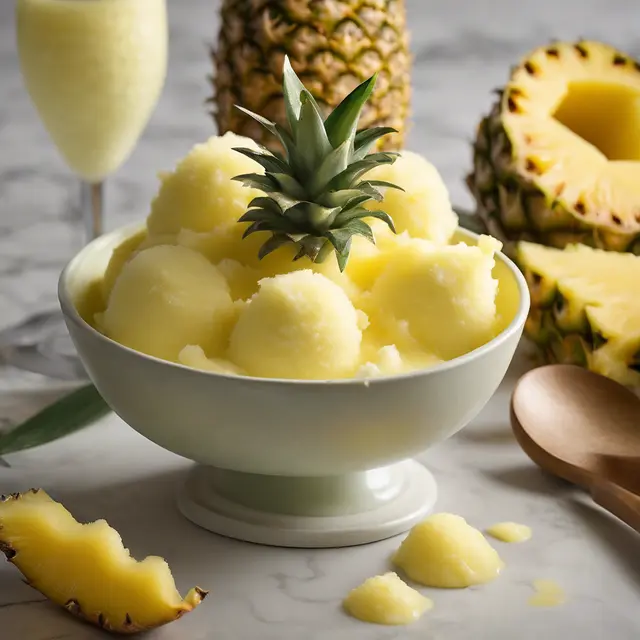 Foto de Pineapple Sorbet