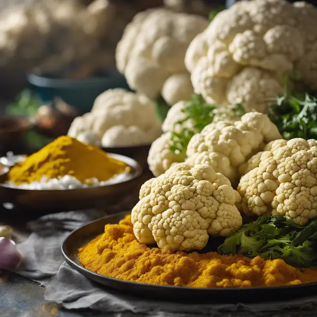 Foto de Cauliflower with Curry (Caril)