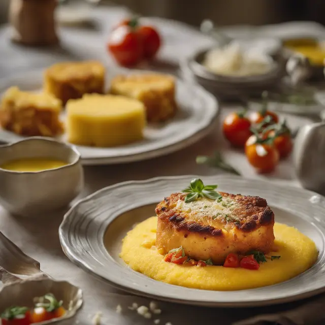 Foto de Polenta Chicken Cake