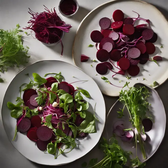 Foto de Beet and Sweet Herb Salad