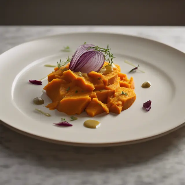 Foto de Sweet Potato with Onion Puree