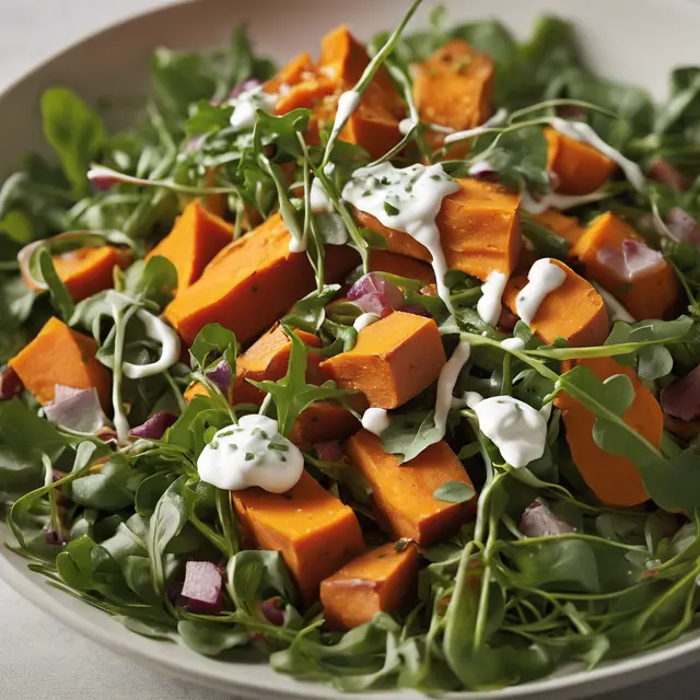 Foto de Sweet Potato and Arugula Salad