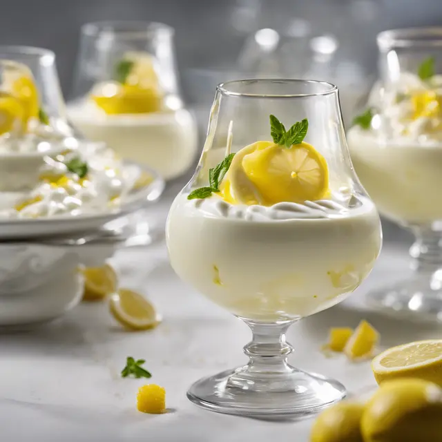 Foto de Lemon Panna Cotta Delight