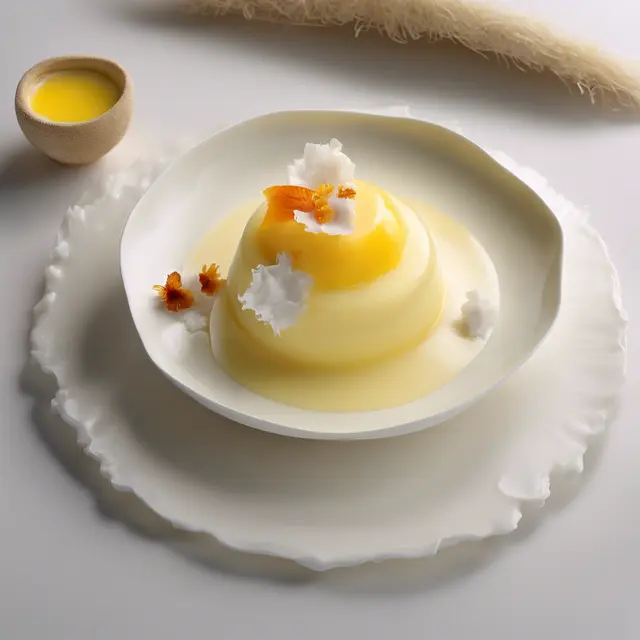 Foto de Coconut Gelatin with Egg Custard