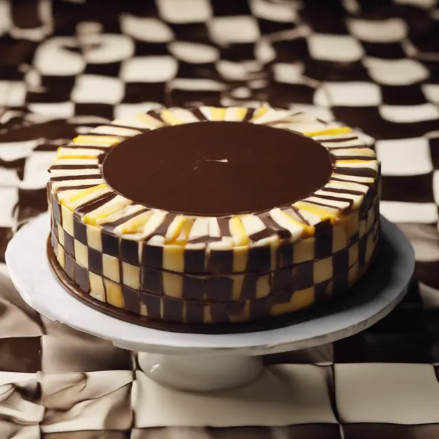 Foto de Checkered Cake