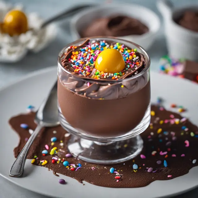 Foto de Chocolate Mousse with Sprinkles