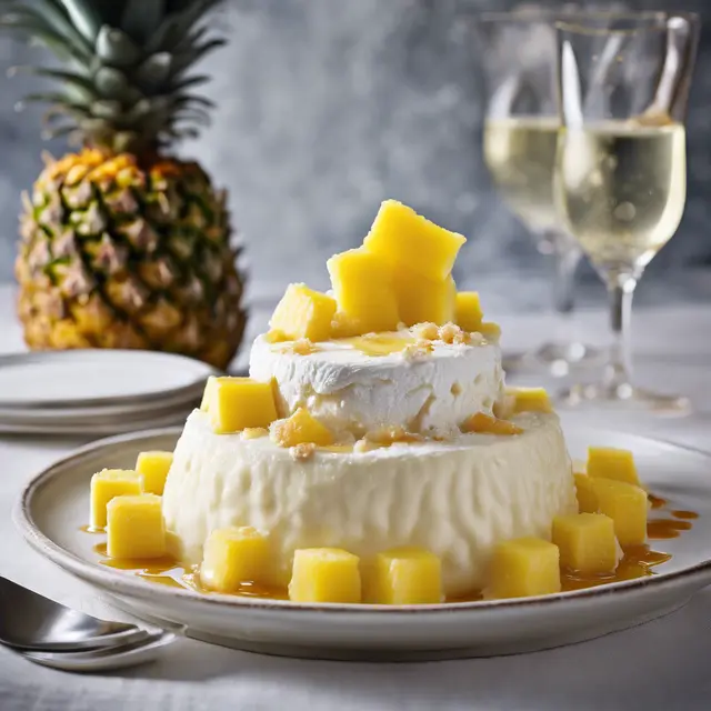 Foto de Ricotta Cream with Pineapple