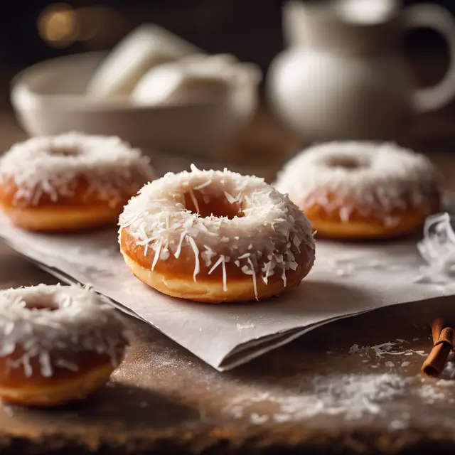 Foto de Coconut Filled Donut