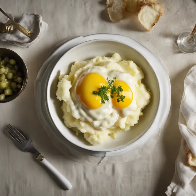 Foto de Mashed Potato with Tartar Sauce