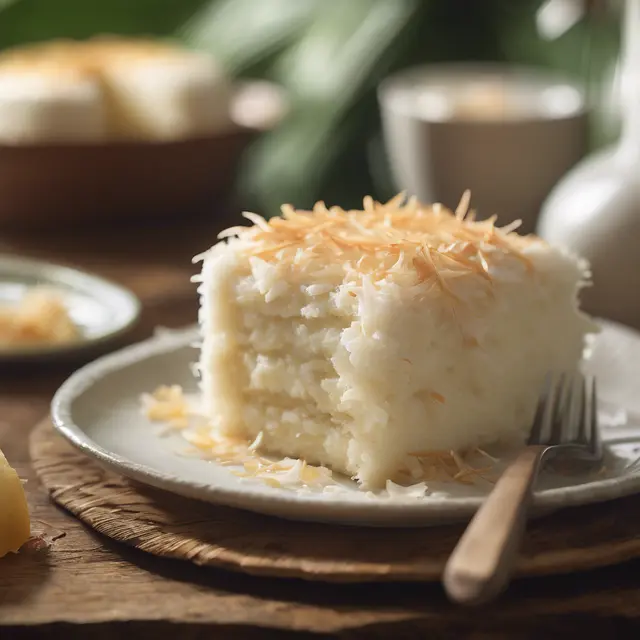 Foto de Moist Coconut Cake