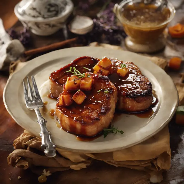 Foto de Glazed Pork Chops