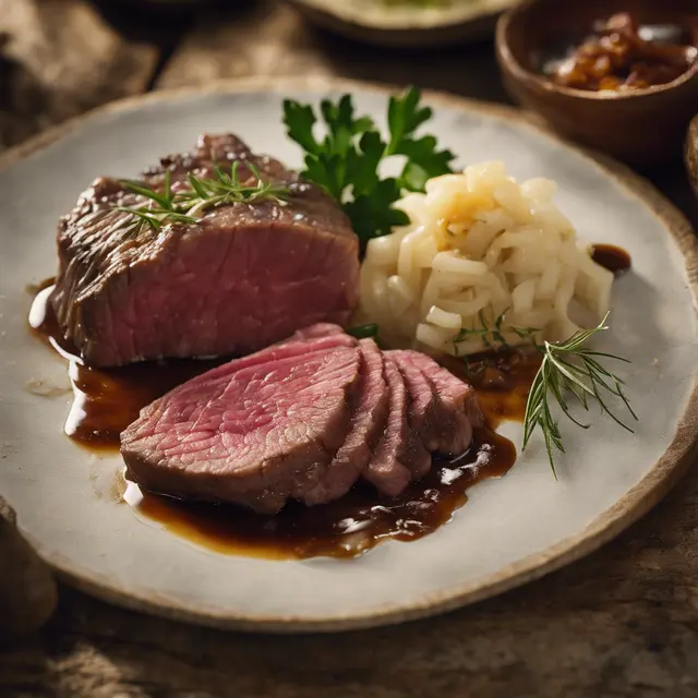 Foto de Fillet of Beef— Iscas de Fígado