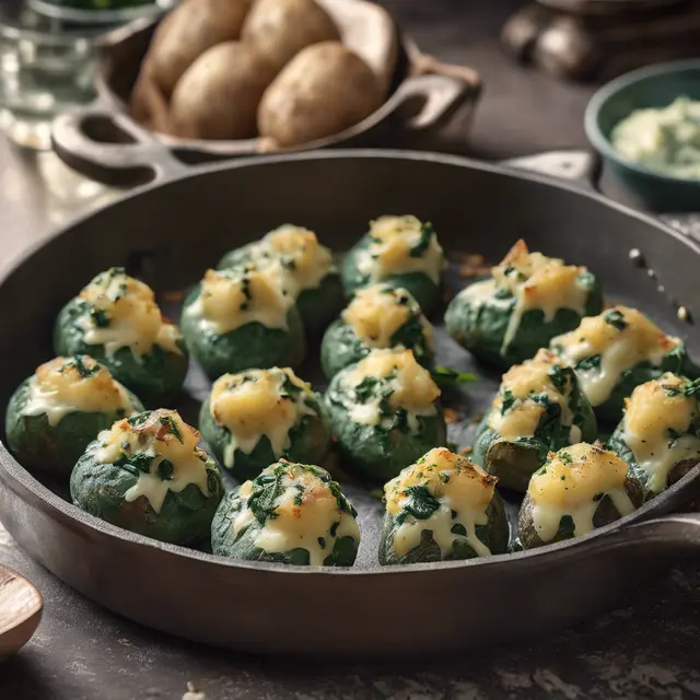 Foto de Spinach Stuffed Potatoes