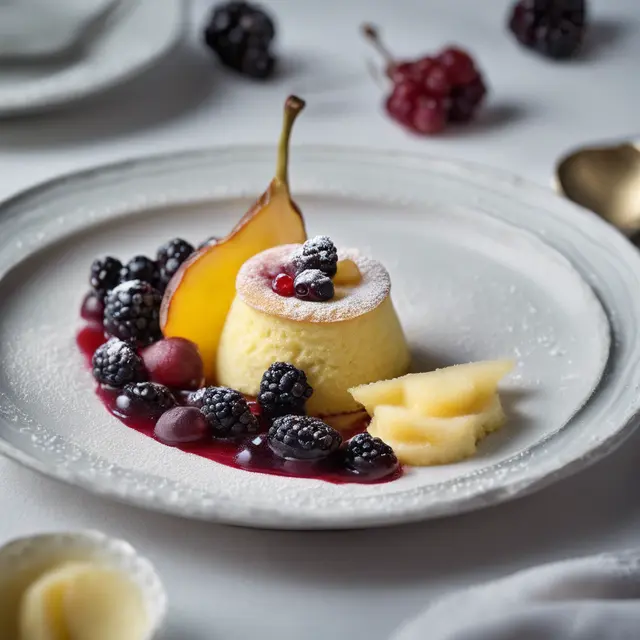 Foto de Fruit Soufflé with Semolina