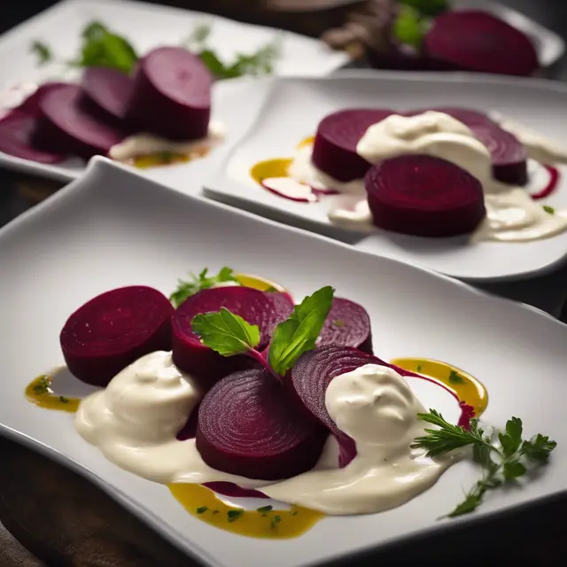 Foto de Beetroot with Mayonnaise Dressing