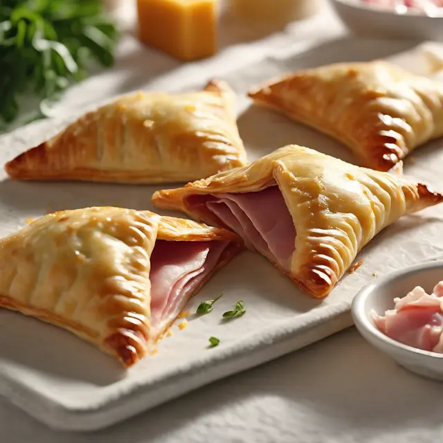 Foto de Cured Ham and Cheese Turnovers