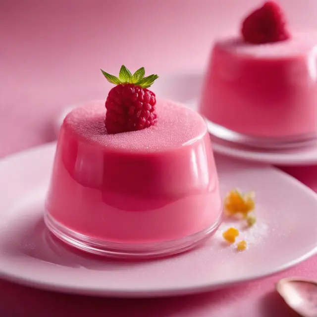 Foto de Raspberry or Strawberry Gelatin Mousse