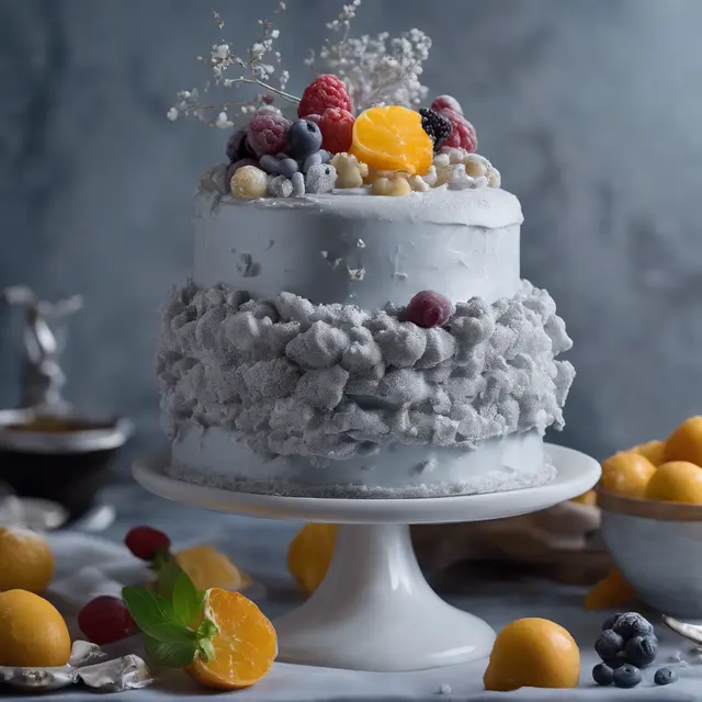 Foto de Silver Wedding Cake