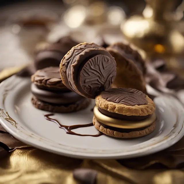 Foto de Chocolate-Filled Biscuit