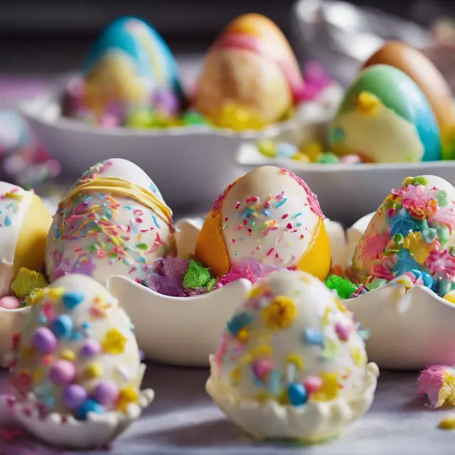 Foto de Cream-Filled Easter Eggs for Party