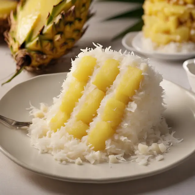 Foto de Coconut and Pineapple Filling for Cake