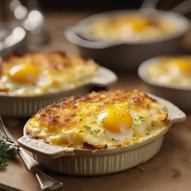 Foto de Eggs au Gratin