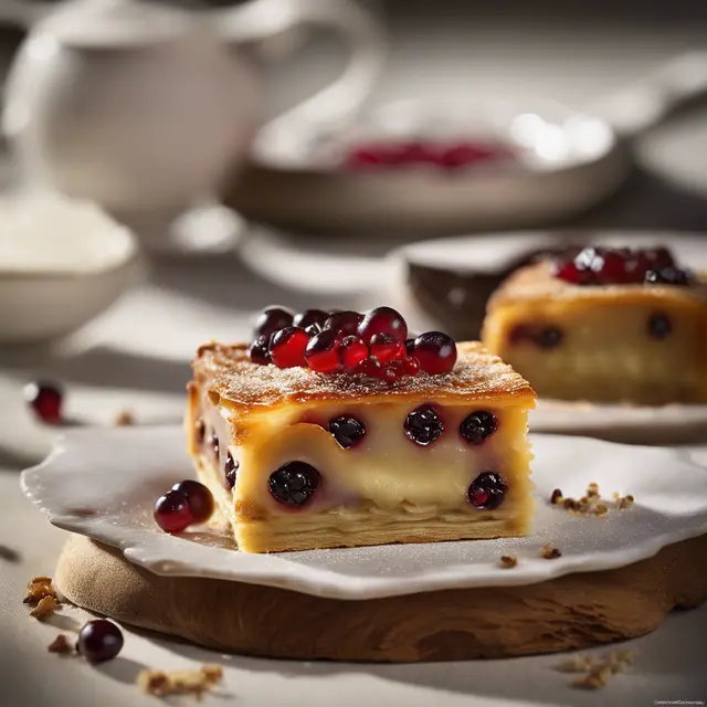 Foto de Nutmeg and Currant Slice