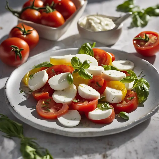 Foto de Mozzarella and Tomato Salad