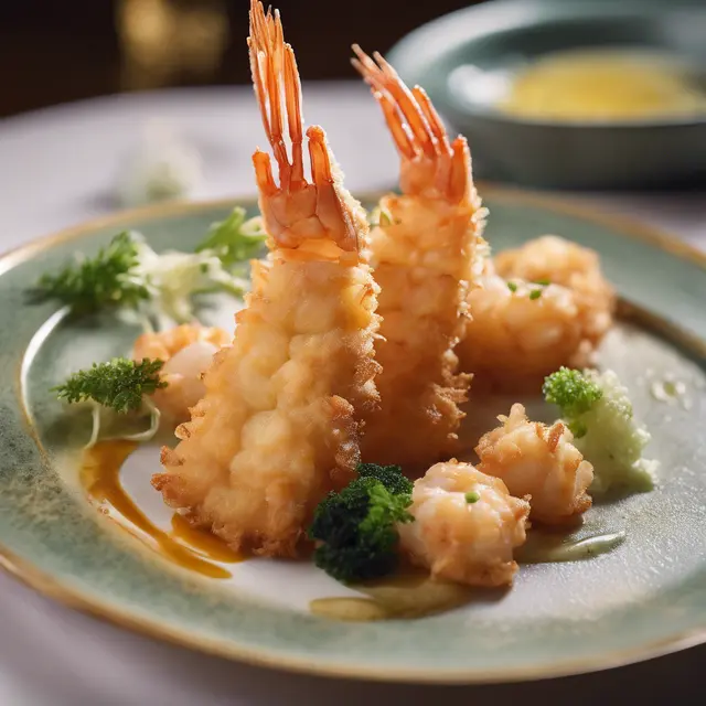 Foto de Battered Fish and Shrimp Tempura