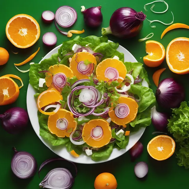 Foto de Orange and Onion Salad