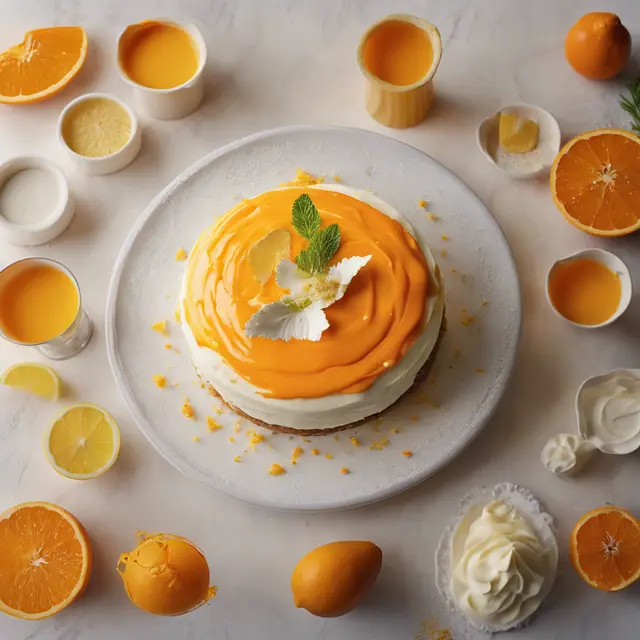 Foto de Orange and Lemon Cream for Carrot Cake