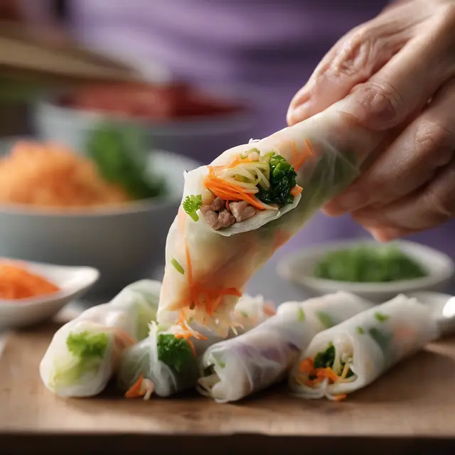 Foto de Spring Roll Filling