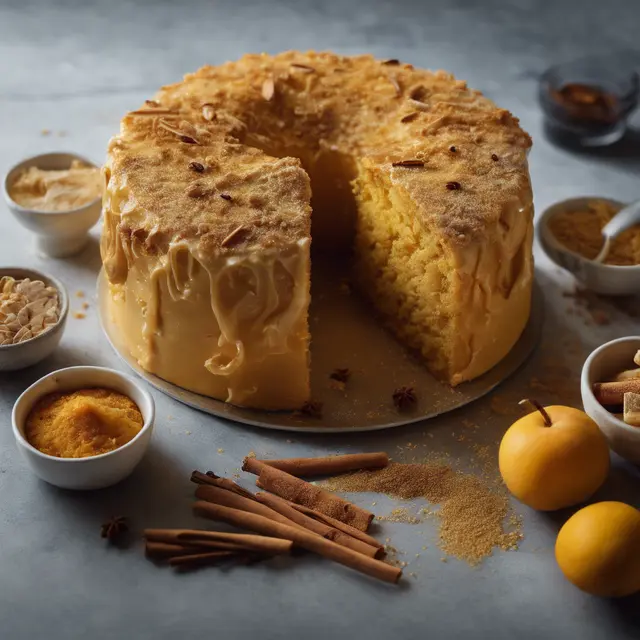 Foto de Golden Morning Cake for Snack Time