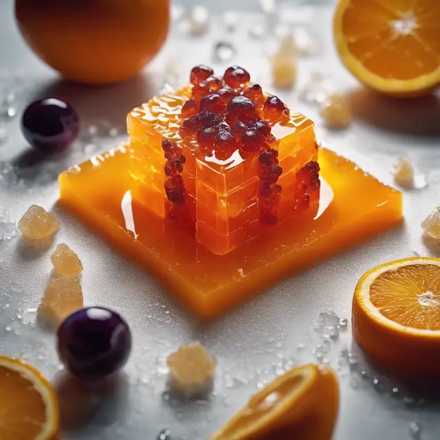 Foto de Orange with Crystallized Fruits