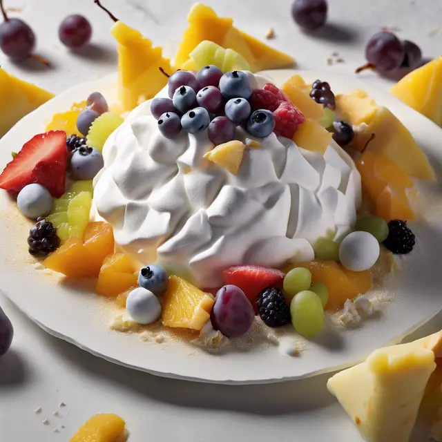 Foto de Meringue with Fruits